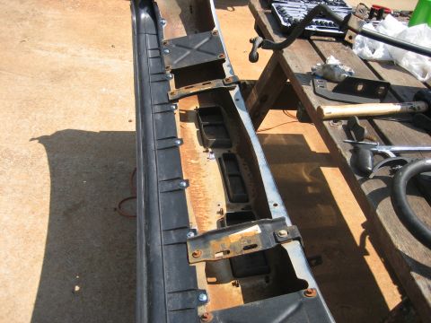 1996 Ford Bronco - This whole day started off as putting on a new valance and repainting the brushguard.