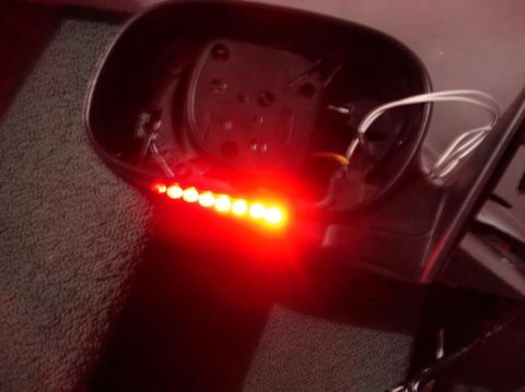 1999 Ford Crown Victoria - Old Sig Mirror Lit