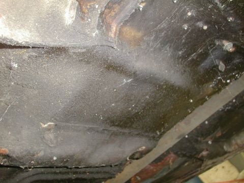 1966 Ford Ranchero - what a nice looking floor HA