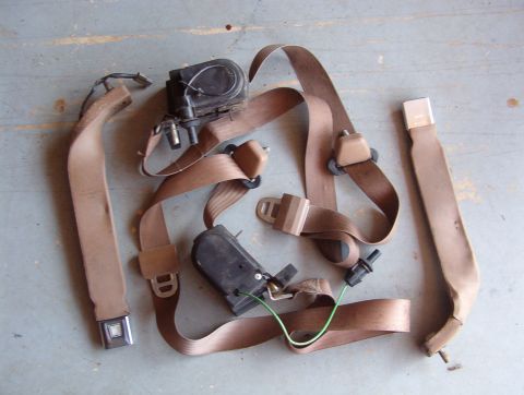 1983 Ford Bronco - SOLD Front Seat Belts from an '89 Bronco Includes all mounting hardware.