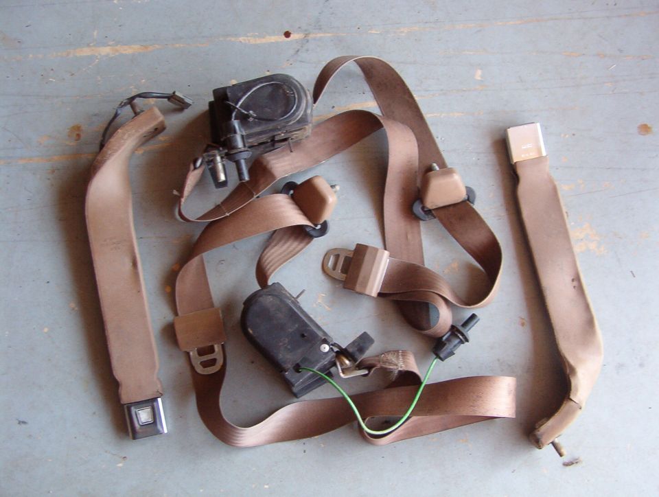 SOLD Front Seat Belts from an '89 Bronco

Includes all mounting hardware.