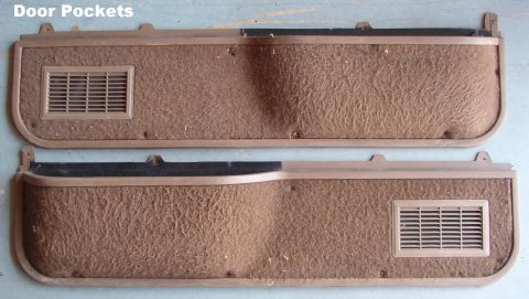 1983 Ford Bronco - Door Pockets from '89 Bronco Fits '80-96. Correct for '87-91.