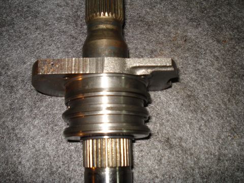 1984 Ford Bronco - This image shows a component of a vehicle's drivetrain, likely a driveshaft or axle part.