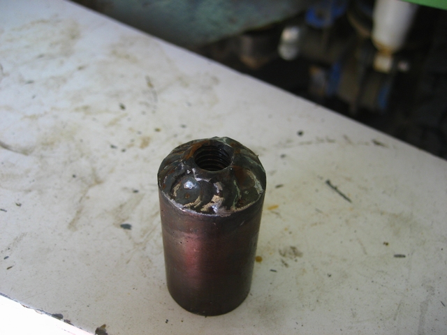 solution, make a coupler out of 1" .120 wall DOM and the old nuts