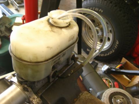 1989 Ford Bronco - bench bleed master before install