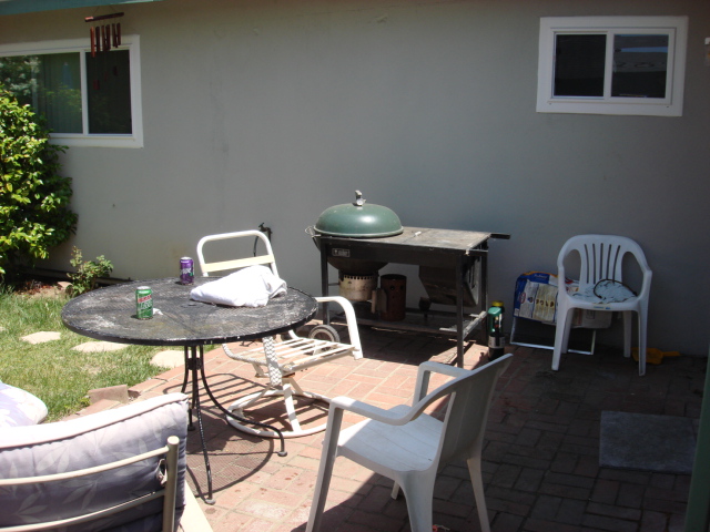 another view of the back patio