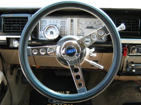 1988 Mercury Grand Marquis - steering wheel on 5-24-07