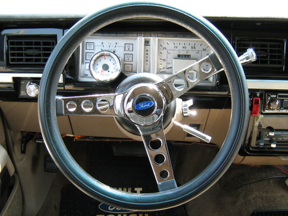 steering wheel on 5-24-07