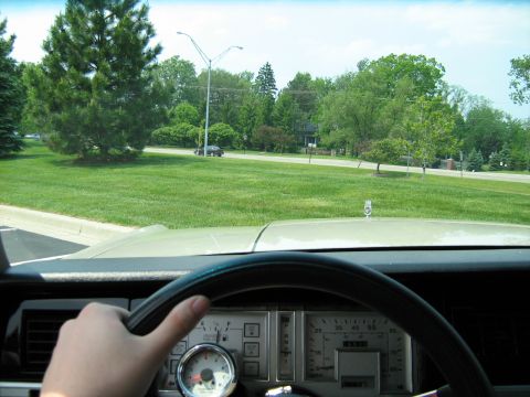 1988 Mercury Grand Marquis - 5-24-07 Driver's View