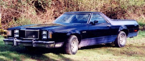 1973 Ford Ranchero - This 1973 Ford Ranchero features a GT badge on its rear quarter panel.