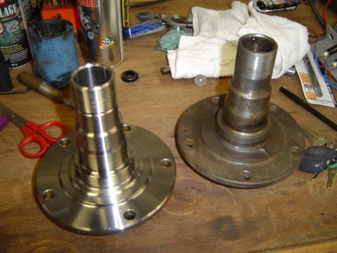 1978 Ford Bronco - Got one of the spindles I ordered