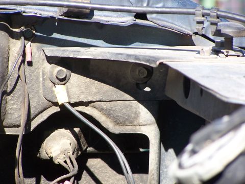 1986 Ford Bronco - Front inner support