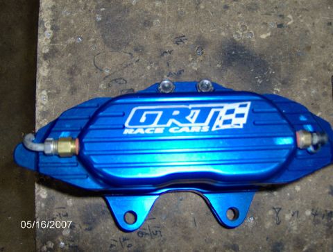 1978 Ford Bronco - 4 piston billet superlite caliper, 1.38 inch pistons