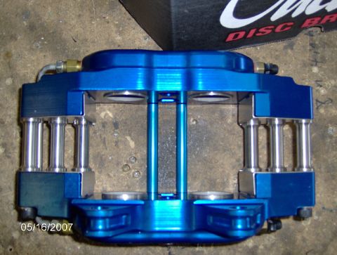 1978 Ford Bronco - Top view of caliper