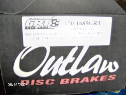 1978 Ford Bronco - This is a photo of a box containing disc brake parts, not a vehicle.