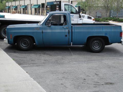 1979 Chevrolet C/K Pickup - .................__ ............._____l __\\__ ..............l_(O)_ l___(O)]