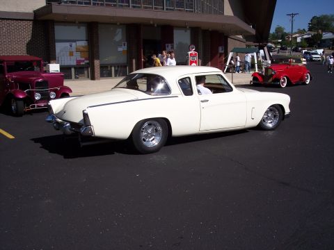 1972 Ford Ranchero - 1957 Ford Fairlane 500 seen on street with other vehicles.