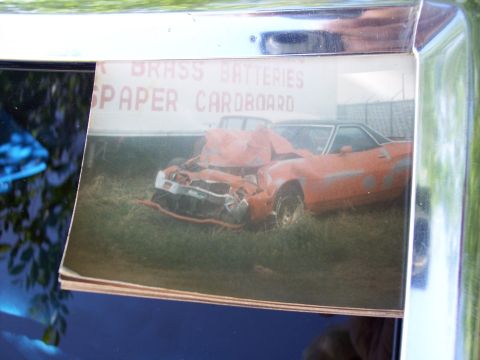 1972 Ford Ranchero - This 1972 Ford Ranchero sustained significant front-end damage.