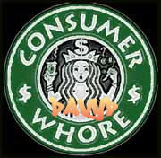1979 Chevrolet C/K Pickup - This logo parodies the Starbucks logo, replacing the siren with a figure and adding text.