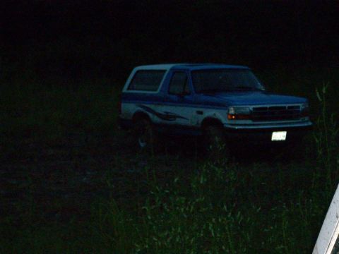 1992 Ford Bronco - found abandoned