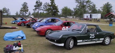 1975 Porsche 914 - At the track for a Drivers' Ed event