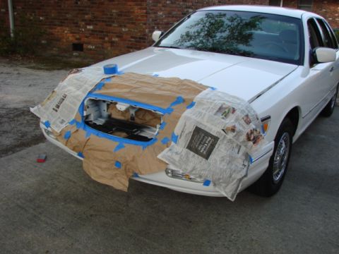 1997 Mercury Grand Marquis - Mask it off...