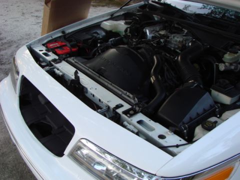 1997 Mercury Grand Marquis - Looks good except when the plastic cowl is put back on, some white still shows...