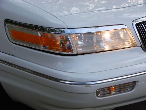 1997 Mercury Grand Marquis - I found new markers online for about $25 each. I had just polished the original headlights. They had been really bad. They looked like they…