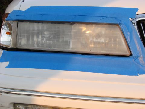1997 Mercury Grand Marquis - This is before polishing (Yech!)