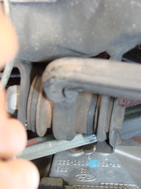 1997 Mercury Grand Marquis - Front A-arm. Hmmm, Is this gap normal?