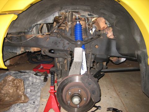 1996 Ford Bronco - 3" spindles.. p.s. 4 wheel parts sent us the wrong spindles 2 times before they sent us the right set...