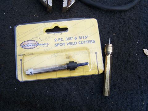 1986 Ford Bronco - Spot weld cutter 3/8 and 5/16 = $14.99