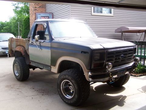 1986 Ford Bronco - done for the day