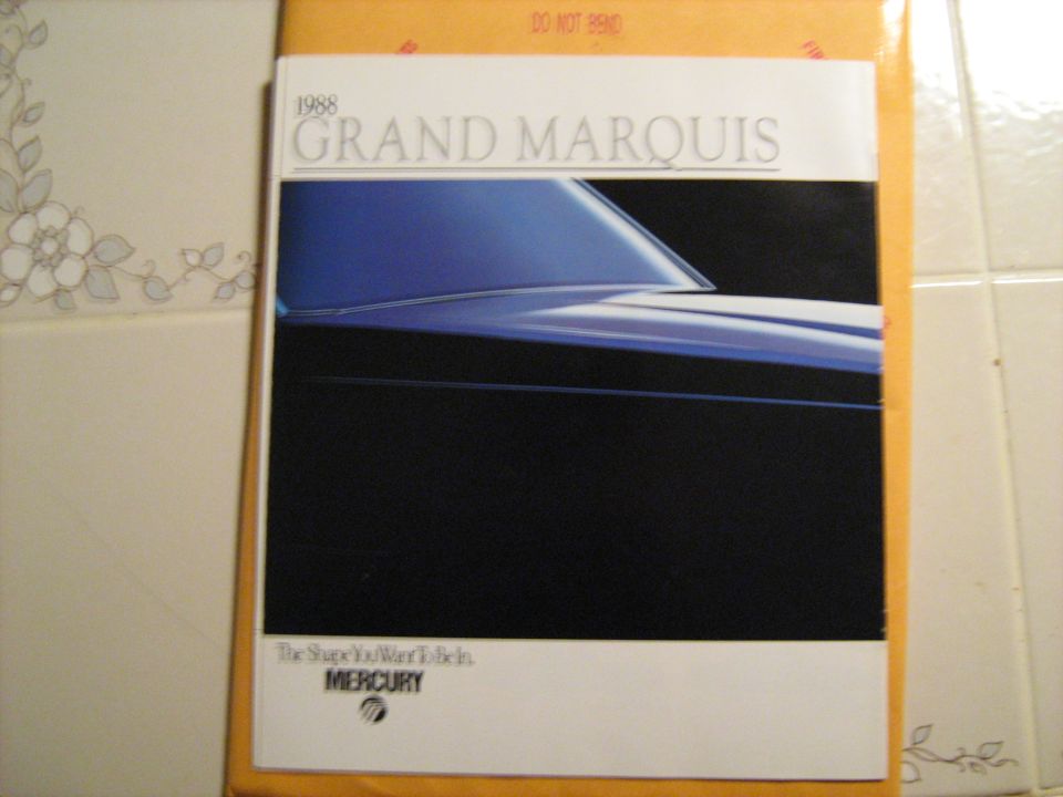 Sales Brochure, back cover