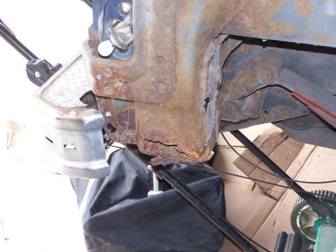 1986 Ford Bronco - Rear Driver side corner