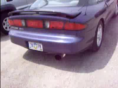 1996 Ford Probe - This is the 3" mand bent hks exaust