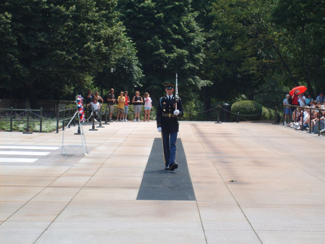 Guard at the Tomb of the Unknown Soldier
