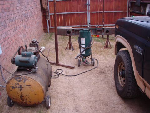 1983 Ford Bronco - Getting ready... This blaster is vaguely similar to https://www.amazon.com/dp/B008RL480W