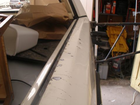 Tailgate Rust Removal - 1990 Ford Bronco