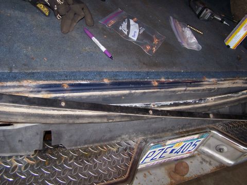 1986 Ford Bronco - Misc. trim pieces