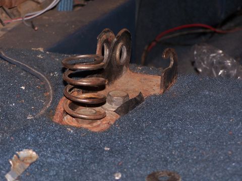 1986 Ford Bronco - Seat Hold Down