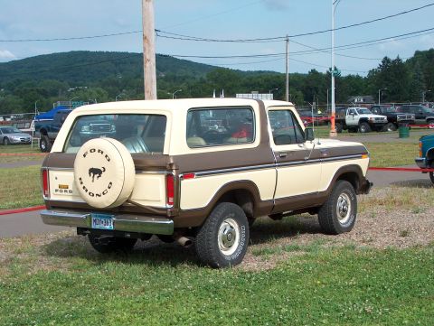 1978 Ford Bronco - Border Patrol's 15,000 mile 1979.