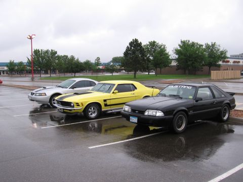 1989 Ford Mustang - A.V. McDee's before the show! :)