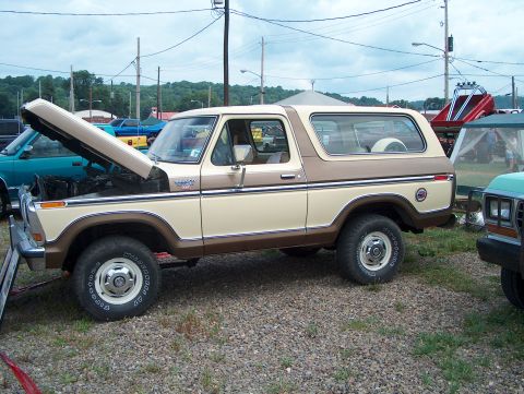 1978 Ford Bronco - Border Patrol's low mileage Bronco.