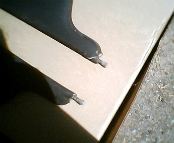 1973 Ford Ranchero - Two automotive parts with protruding pins are shown in detail against a neutral background.