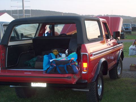 1978 Ford Bronco - EbLightnings Free Wheeler in the sunset.