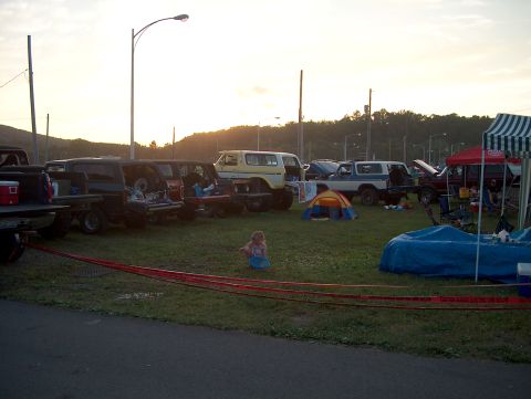 1978 Ford Bronco - Another meet coming to an end.