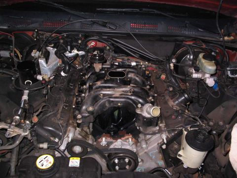 2001 Ford Crown Victoria - Since Ford wasn't gonna help, I did it myself with a Dorman PI replacement with aluminum crossover.