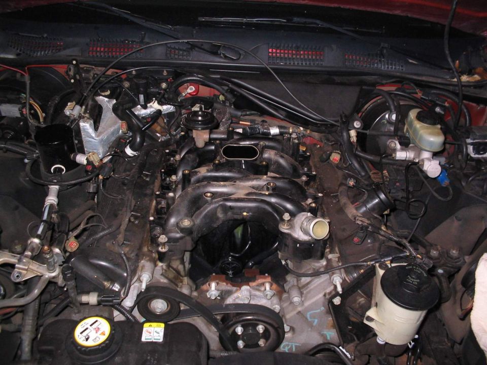 Since Ford wasn't gonna help, I did it myself with a Dorman PI replacement with aluminum crossover.