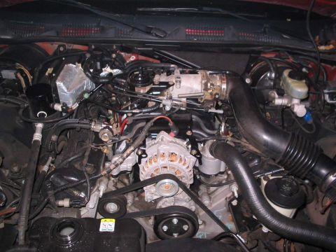 2001 Ford Crown Victoria - All done! And in about the time that Ford warranty says it takes. But I still wanted to throw the 'crash bracket' out the nearest window. G…